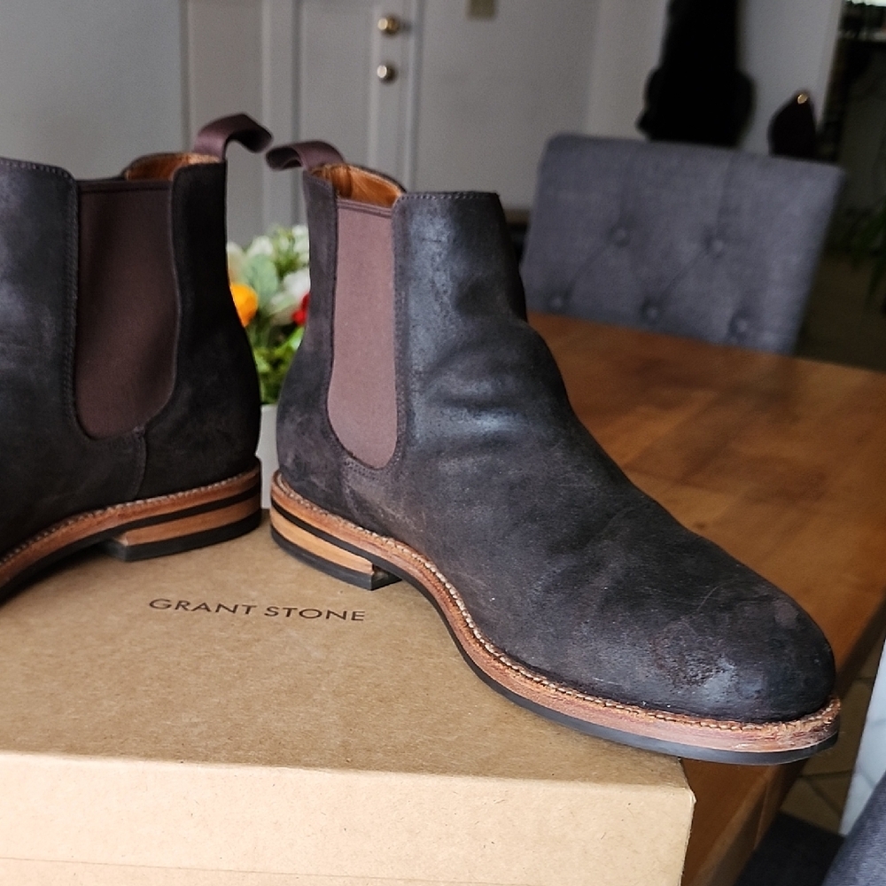 Grant Stone Waxed Chelsea